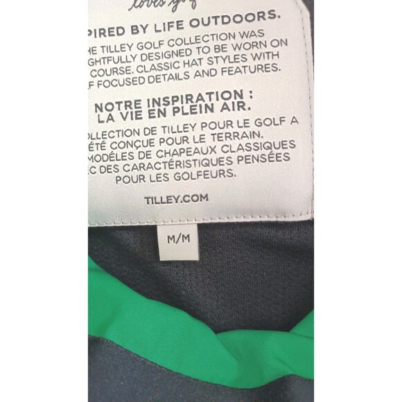 Tilley Golf Collection Bucket Hat Green Size Medium Outdoors Rain Resistant New - Picture 8 of 14